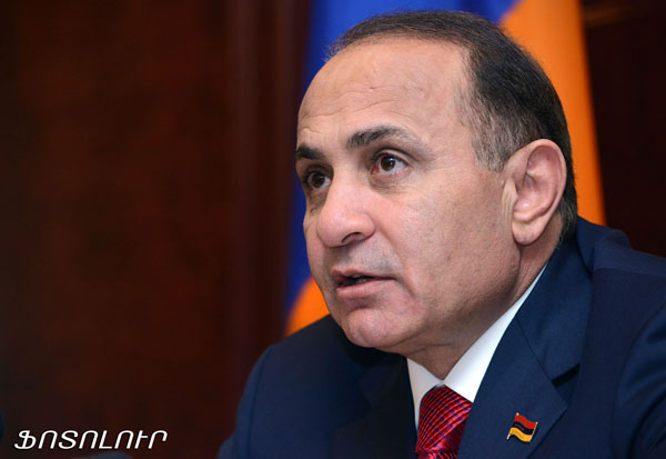 Овик Абрамян: Никому не будет позволено нарушать избирательное законодательство