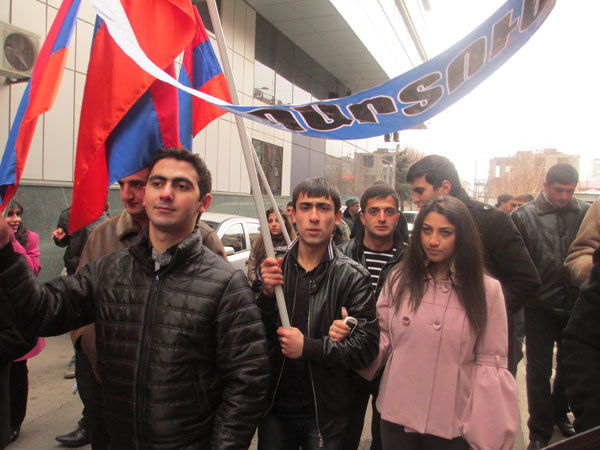 Акция протеста. Европейские структуры в Армении не выполняют свою миссию (Фоторяд и видеоматериал)