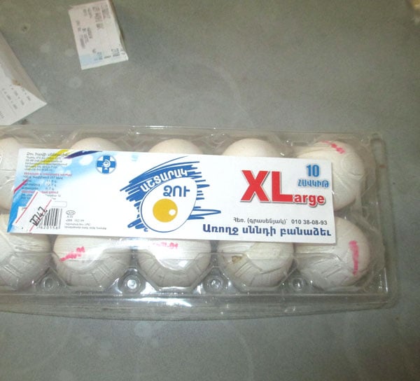Яйца со штампом МО – в магазинах города (Видеоматериал)