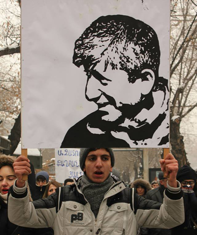 В Капане намерены провести шествие в защиту Шанта Арутюняна и других политзаключенных