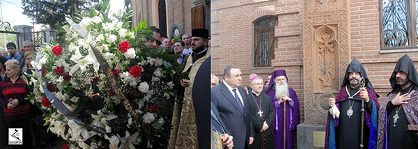 В Тбилиси воскресили джугинский хачкар