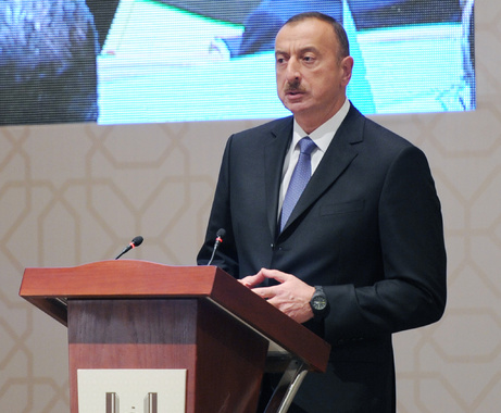Ильхам Алиев в Баку заявил: «Армения сформировалась на землях Азербайджана»