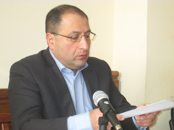 Айк Алумян: «В данном случае основные вопросы должны быть направлены Генеральному прокурору»