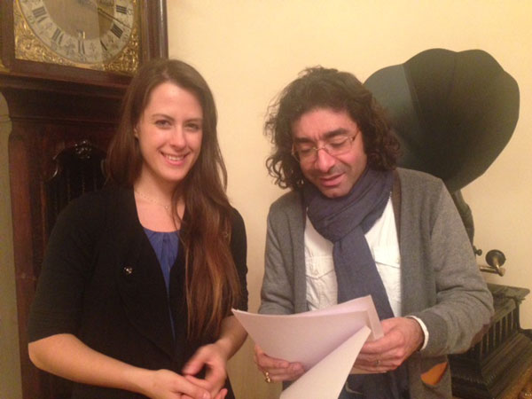 «Для меня  честь находиться  в Армении в эти дни», — говорит итальянская скрипачка Франческа  Дего