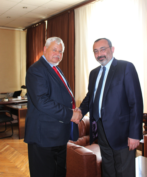 Министр иностранных дел НКР принял Личного представителя Действующего председателя ОБСЕ