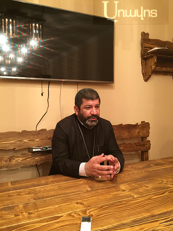 Глава Грузинской епархии ААЦ: «Не следует оставаться согнутыми под бременем былой славы»