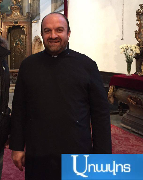 «Все удивлялись, как нам в центре Праги церковь предоставили»: архимандрит Барсег Пилавчян