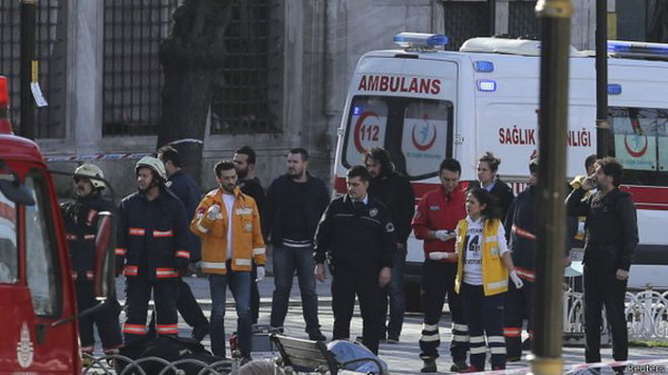 Взрыв в центре Стамбула: есть погибшие — ВВС