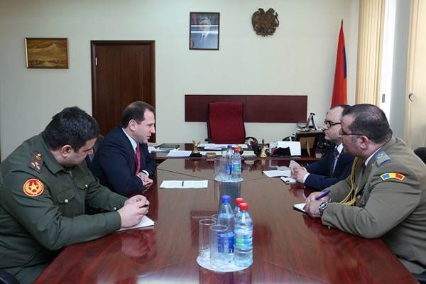 Армения и Румыния разработают план сотрудничества в сфере обороны