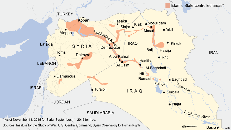 Территория ИГИЛ существенно сократилась: международная коалиция — Голос Америки