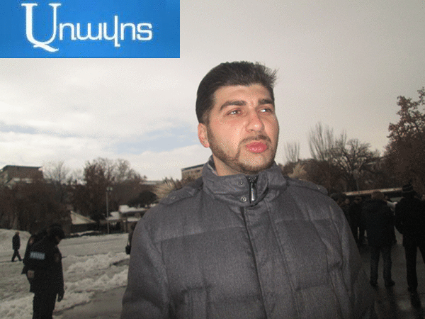 «Не финансируйте Полицию Армении!»: Давид Санасарян – международным структурам (ВИДЕО)