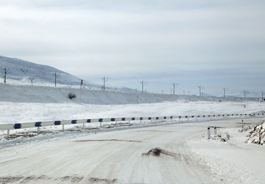 МТУЧС Армении сообщает о закрытых дорогах