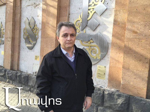 Рубен Тарумян – об осквернении Армянского алфавита