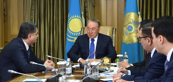 Тигран Саргсян в Астане встретился с Нурсултаном Назарбаевым