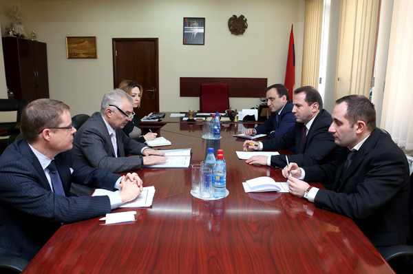 В Министерстве обороны Армении обсуждены перспективы сотрудничества с институтами Европейского Союза