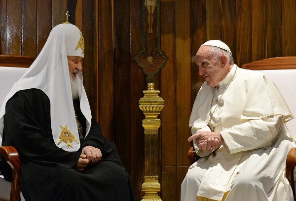Совместное заявление Папы Римского Франциска и Патриарха Кирилла: полный текст