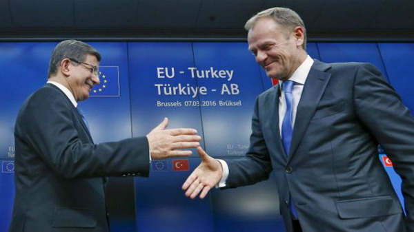 Лидеры ЕС и Турции согласовали лишь общие принципы урегулирования кризиса бежецев
