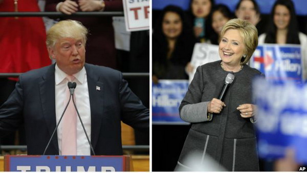 Хиллари Клинтон и Дональд Трамп – победители «супервторника»