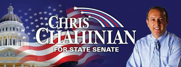 Крис Хачик Шагинян выдвинул свою кандидатуру на выборах в Сенат штата Калифорния