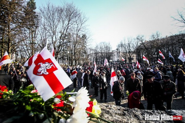 День Воли Беларуси: в Минске прошла многолюдная манифестация протеста (ВИДЕО, ФОТО)