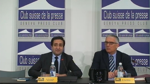 Постпред НКР во Франции принял участие в пресс-конференции, организованной Швейцарским пресс-клубом