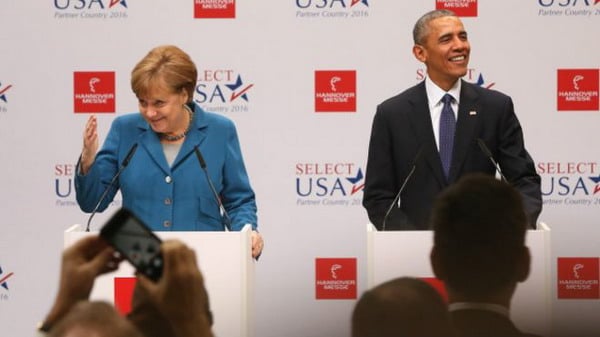 Барак Обама в Германии: санкции против России должны оставаться в силе