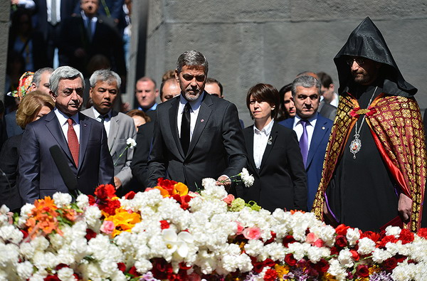 Джордж Клуни: Геноцид армян – часть истории Армении, но также и часть мировой истории