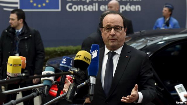 Франсуа Олланд призвал к немедленно прекратить огонь и проявить максимальную сдержанность