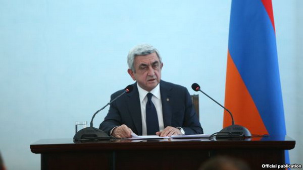 В случае широкомасштабной войны Армения признает независимость Нагорного Карабаха: Серж Саргсян