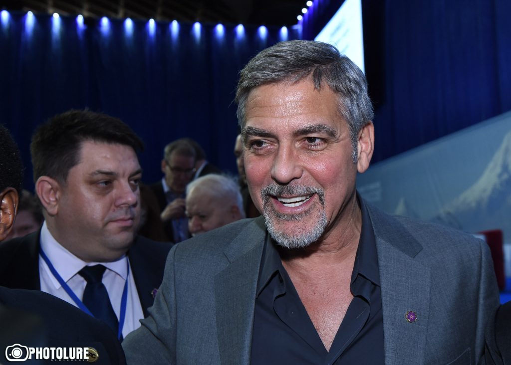 Джордж Клуни: «Гитлер говорил – кто сегодня помнит армян? Вот ответ – весь мир»