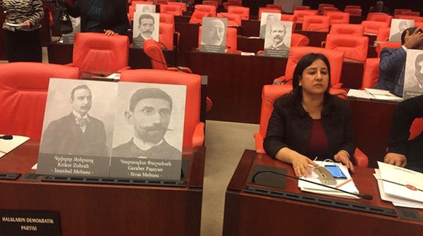 Депутат-армянин в парламенте Турции почтил память армянских депутатов, погибших вследствие геноцида