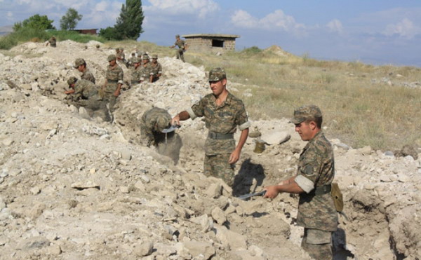 «Арцахпресс»: солдаты Армии Обороны НКР в ходе инженерных работ обнаружили античный некрополь