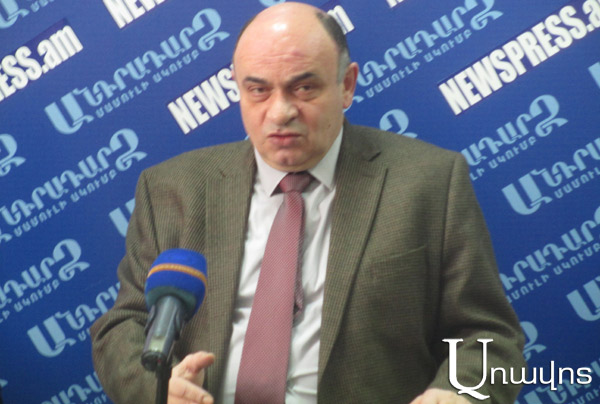 «Потеря территорий будет использована в предвыборный период против Сержа Саргсяна»: Агаси Енокян