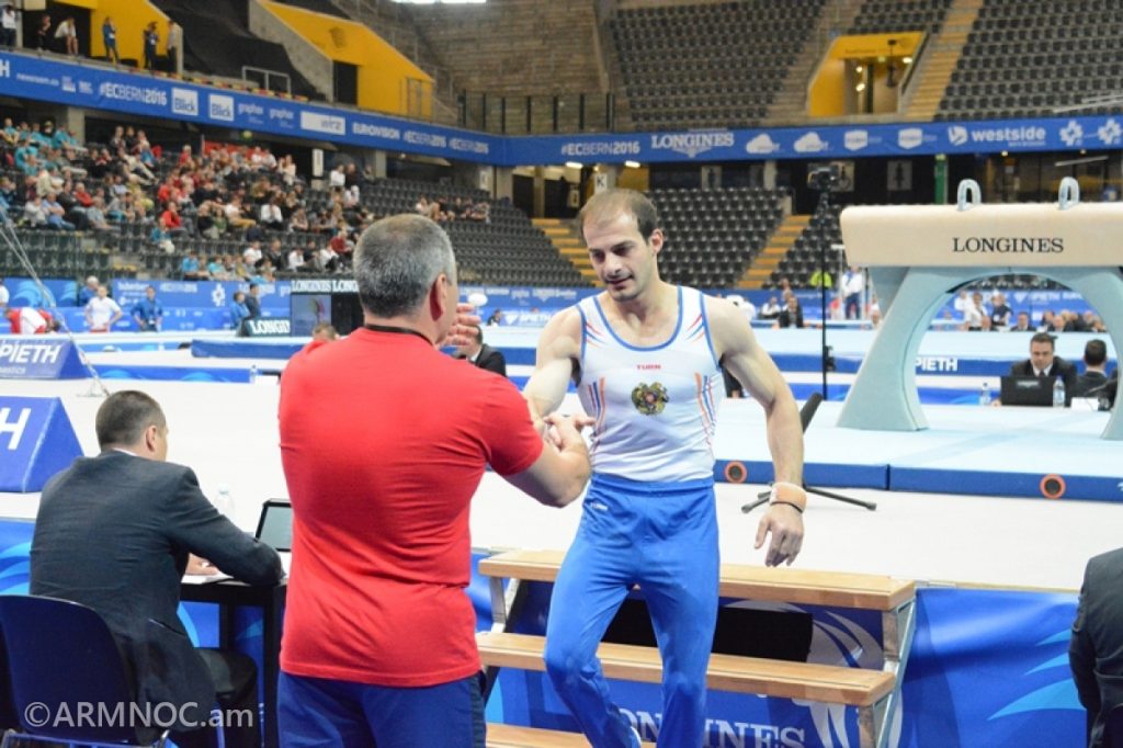 Блестящее выступление армянских гимнастов: Арутюн Мердинян – чемпион Европы! (ФОТО)