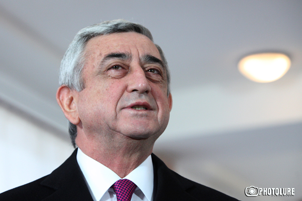 Серж Саргсян 16-го мая посетит Вену: пресс-служба Президента Армении