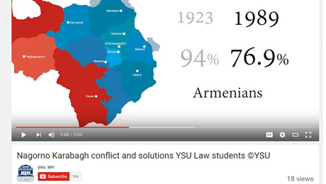 Видеоролик студентов на английском о Нагорно-Карабахской проблеме (ВИДЕО)