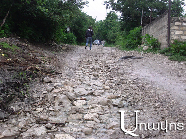 Жители карабахского села Атерк не покидают родное село