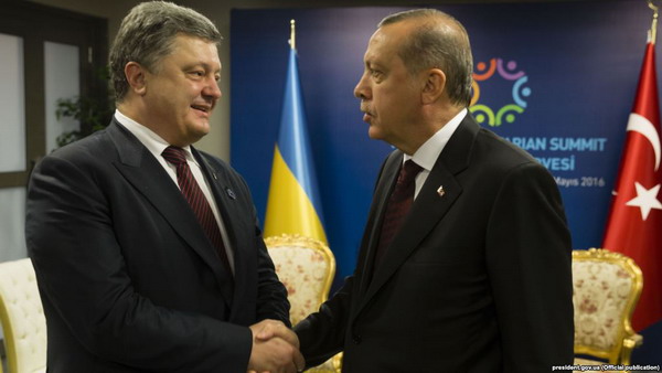 Эрдоган позвонил президенту Украины: Порошенко называет позицию Эрдогана «абсолютно понятной»