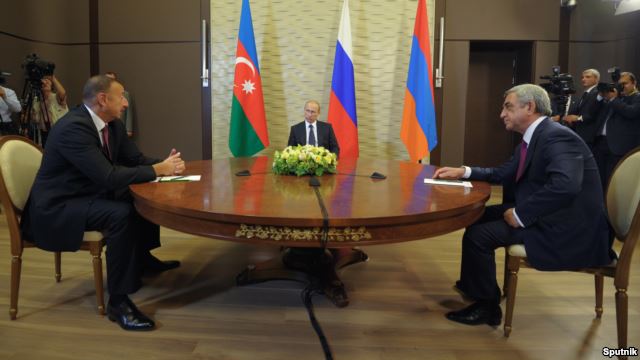 МИД РФ из пресс-релиза о «трехстороннем саммите» Саргсян-Алиев-Путин упоминание о Санкт-Петербурге