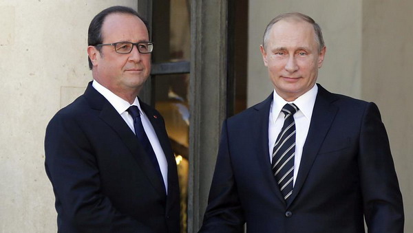 Олланд и Путин по телефону обсудили Нагорно-Карабахское урегулирование