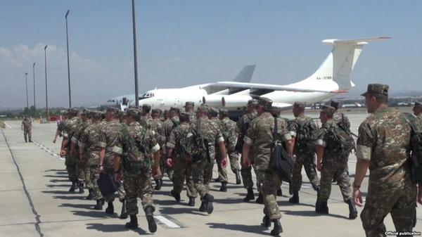 Очередная миссия армянских миротворцев отправилась в Германию, оттуда – в Афганистан