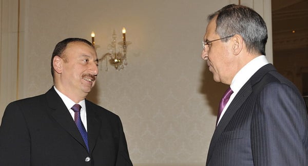 Алиев «ценит и благодарит» Лаврова и Путина за «усилия по урегулированию» Карабахского конфликта