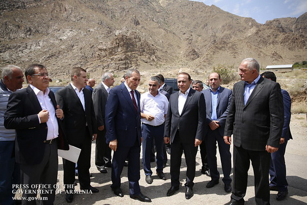 Овик Абраамян отметил важность создания свободной экономической зоны на границе с Ираном