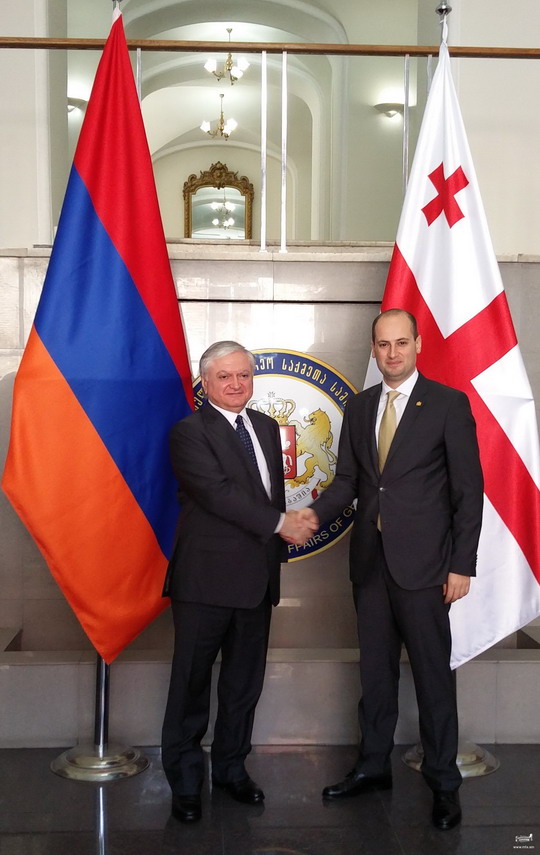 Эдвард Налбандян посетил Тбилиси с официальным визитом: встреча с главой МИД Грузии