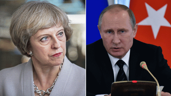 Даунинг-стрит подтверждает: Мэй и Путин намерены улучшить отношения между Британией и РФ