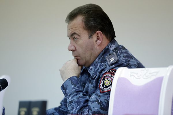 Командующего Войск полиции Левона Ераносяна неожиданно отозвали из отпуска: NEWS.am