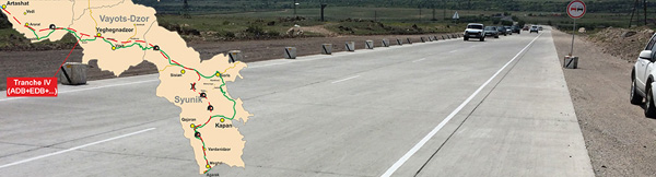Самая важная межгосударственная трасса Армении проходима, фактически, только местами: «Айкакан Жаманак»