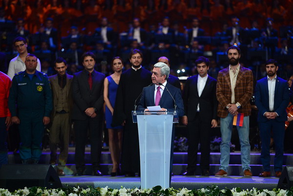 Самым большим достижением 25-летней новой Армении является поколение независимости: Серж Саргсян