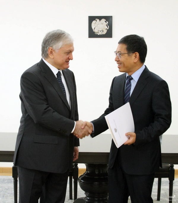 Китай придает большую важность укреплению отношений с дружественной Арменией: посол Китая в Армении