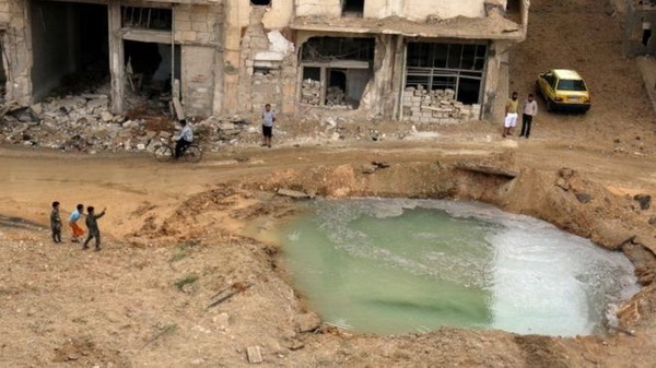 Два миллиона жителей Алеппо остались без питьевой воды в результате авиаударов: ООН